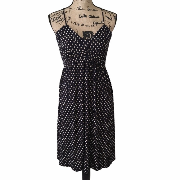 𝅺ann Taylor Loft Spaghetti Strap Razorback Dress - Picture 1 of 7